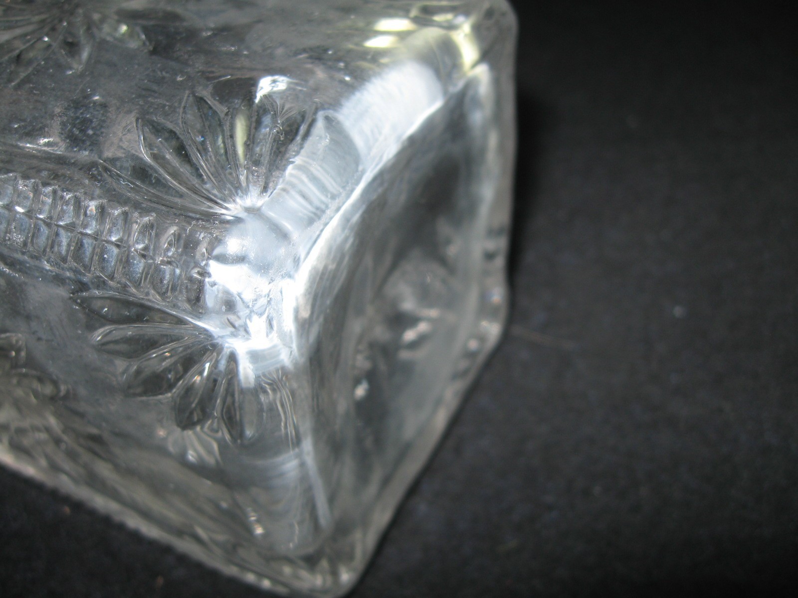 Anitque EAPG Model Flint Glass Co Planet Decanter Circa 1899