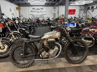 1951 AJS Model 16 trials, 350cc. bobber, very cool, px welcome. 