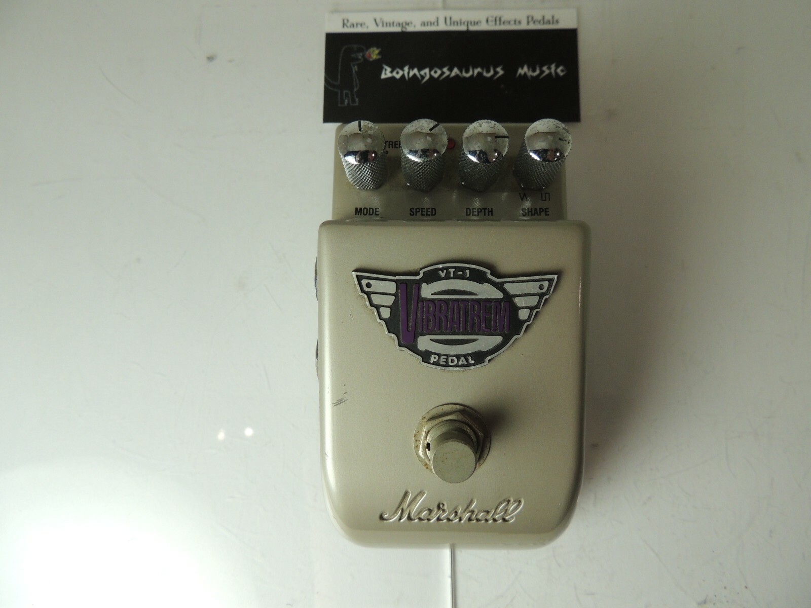おじゃわmarshall VT-1 Vibratrem Marshall VT-1 VibraTrem Vibrato Tremolo Effects Pedal Vibra