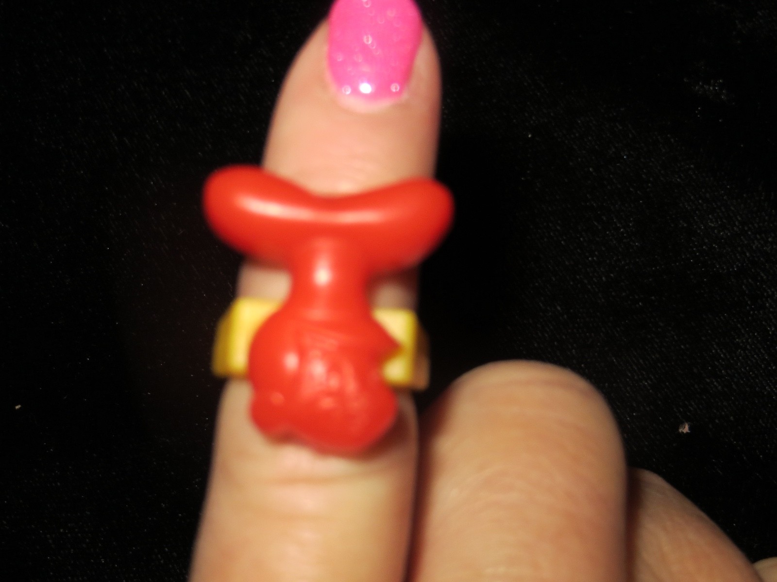 Vintage Oscar Meyer Hot Dog Toy Ring