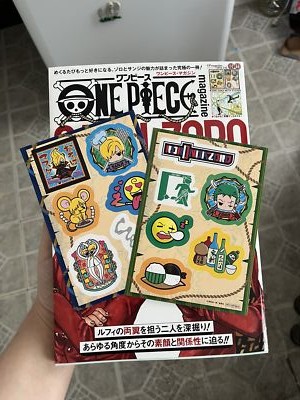 ONE PIECE magazine Vol.18 SANJI & ZORO. Japanese Magazine