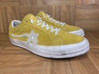 yellow golf le fleur converse