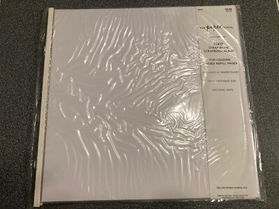 The Paper Studio 12x12 Top-Loading Hinged Refill Pages New NIP 10 Pages