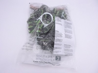 Miller E650-4/UGN Full Body Harness, Universal, 400 lb, Green
