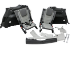 VW Touran II 5T 15-24 Sitze Set 3te Sitzreihe Klappsitz Seitenverkleidungen stormgrey/palladium dunkel/london grey... Vorschau 1