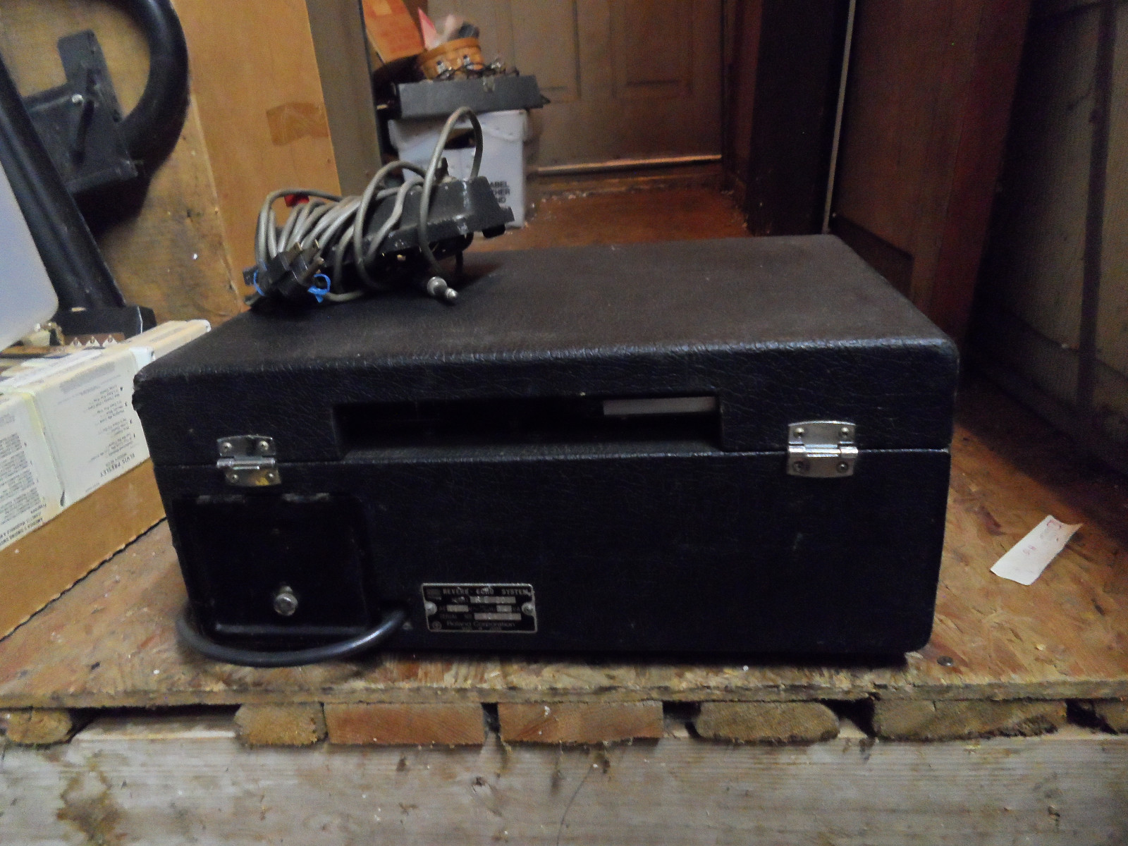 Vintage Roland RE 201 Space Echo Unit W/ Foot Pedal