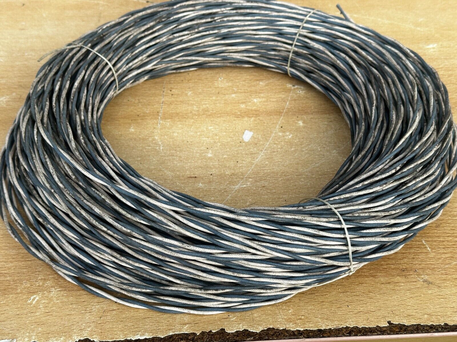 Siemens 1940ies speaker cable 100m = 320ft very rare twin Siemens 1940ies speaker cable 100m = 320ft very rare twin