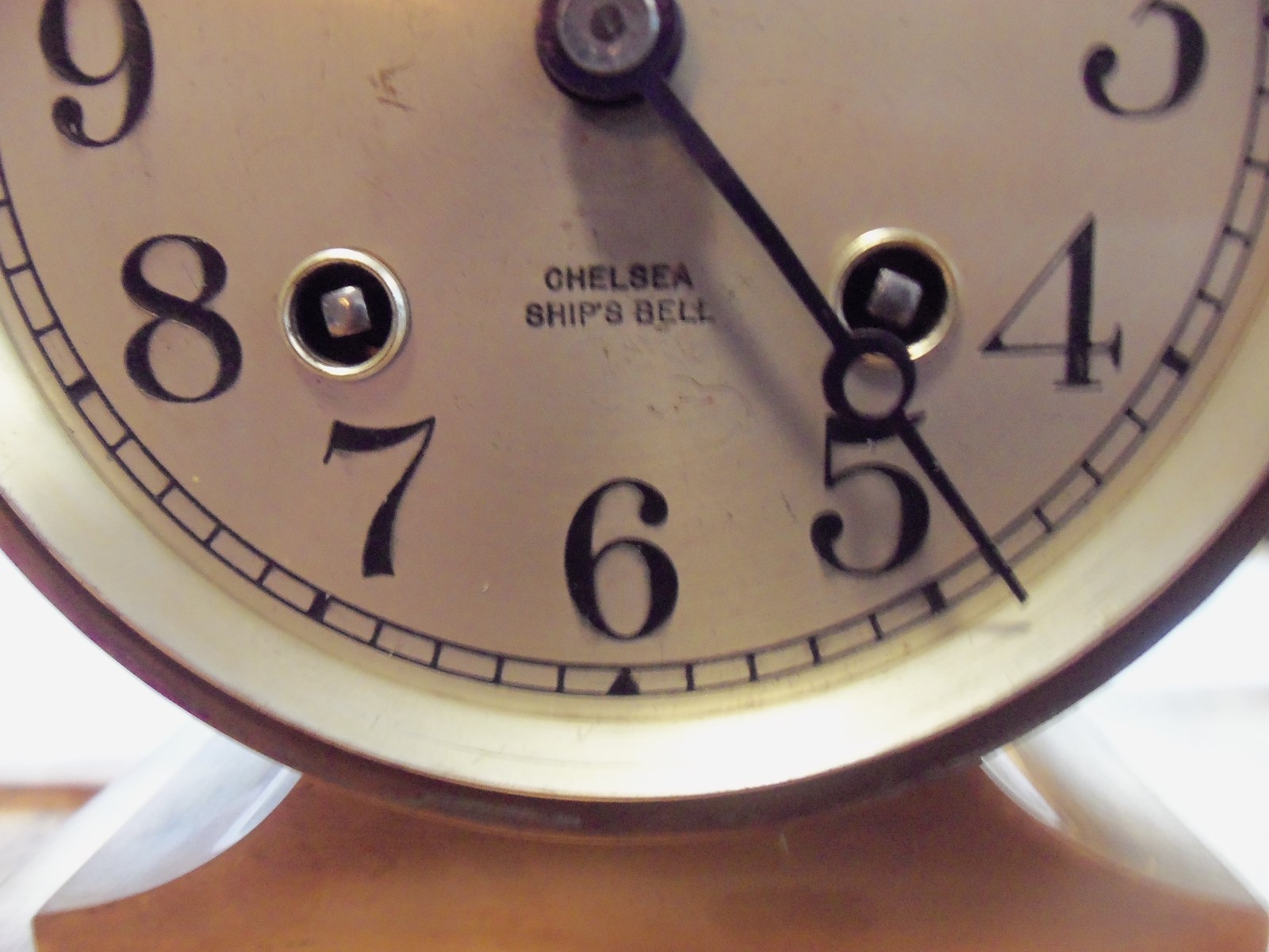 Antique Chelsea Columbus Ships Clock And Barometer