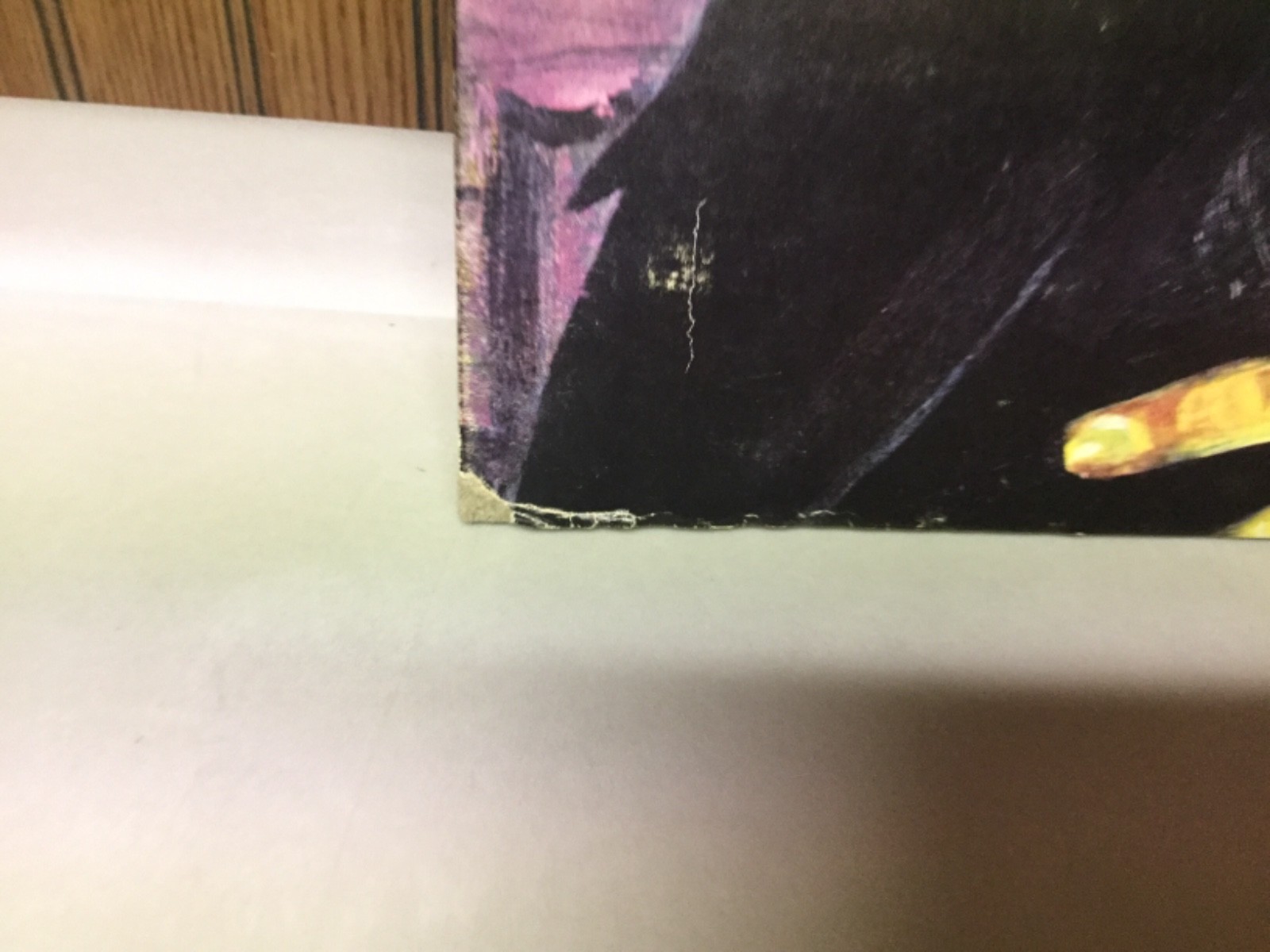 Original 1960’s Frankenstein famous monster insert for 3 ring binder ESTATE FIND