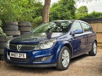 2007 Vauxhall Astra 1.6i 16V SXi [115] 5dr HATCHBACK PETROL Manual