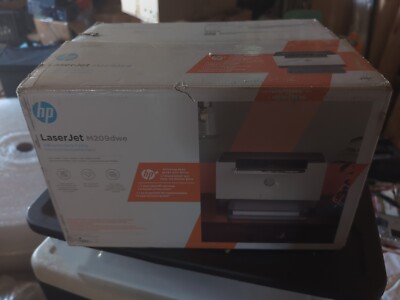 HP LaserJet  M209dwe Monochrome Laser Printer 6GW62E open box customer return