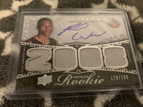 （10月末まで特価） Russell Westbrook 2009 AUTO 2009-10 Panini #234 RUSSELL WESTBROOK Signed Card AUTO 10