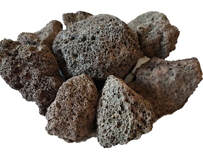 5 kg (2,59 €/kg) Lava Saunasteine 6-15 cm - Sauna Steine Aufgusssteine Lavastein