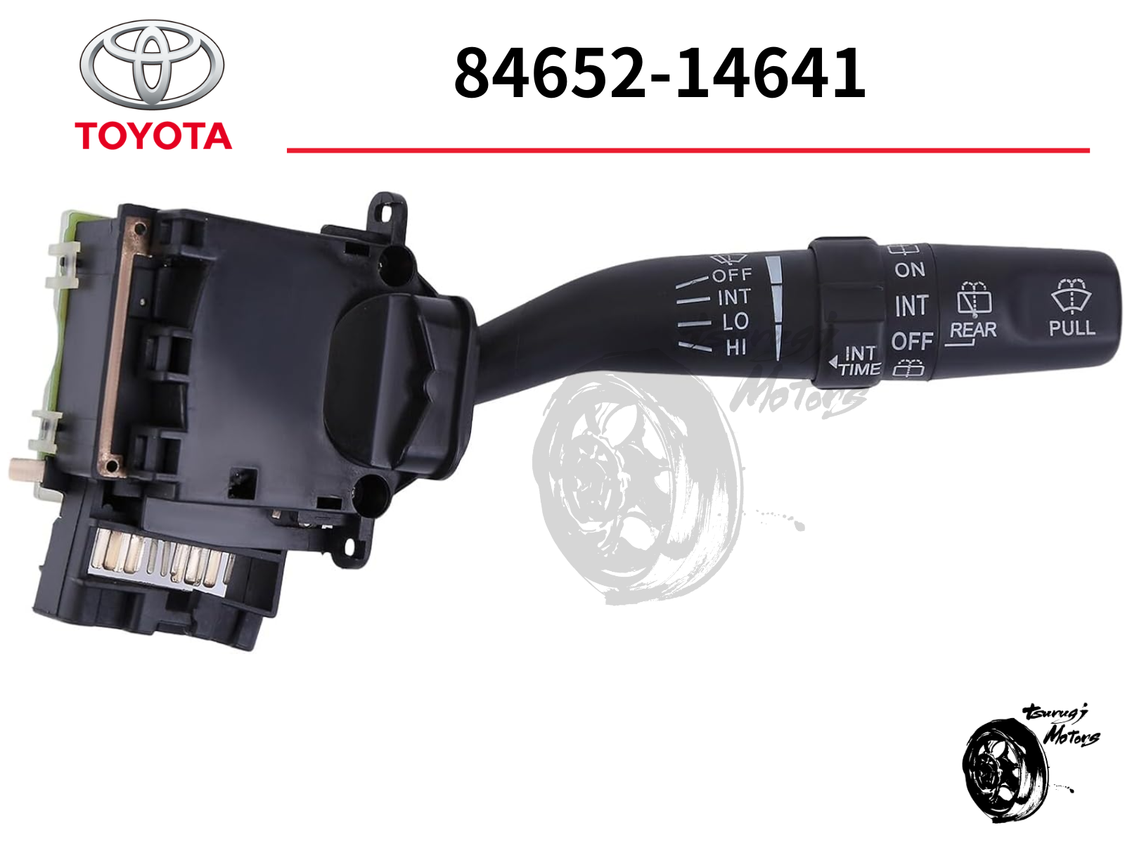 Apple - よぉみぃ TOYOTA Genuine 4RUNNER 2000-04 WINDSHIELD WIPER SWITCH ASSY