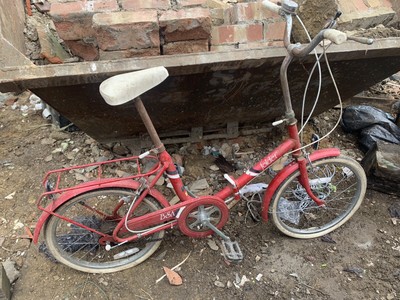 BSA folder fold up 15 inch frame bike