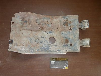 86 Honda Fourtrax TRX350 TRX 350 4x4 Rear Fuel Gas Tank Skid Plate Guard Cover