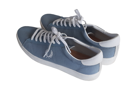 Fred perry canvas trainers sale
