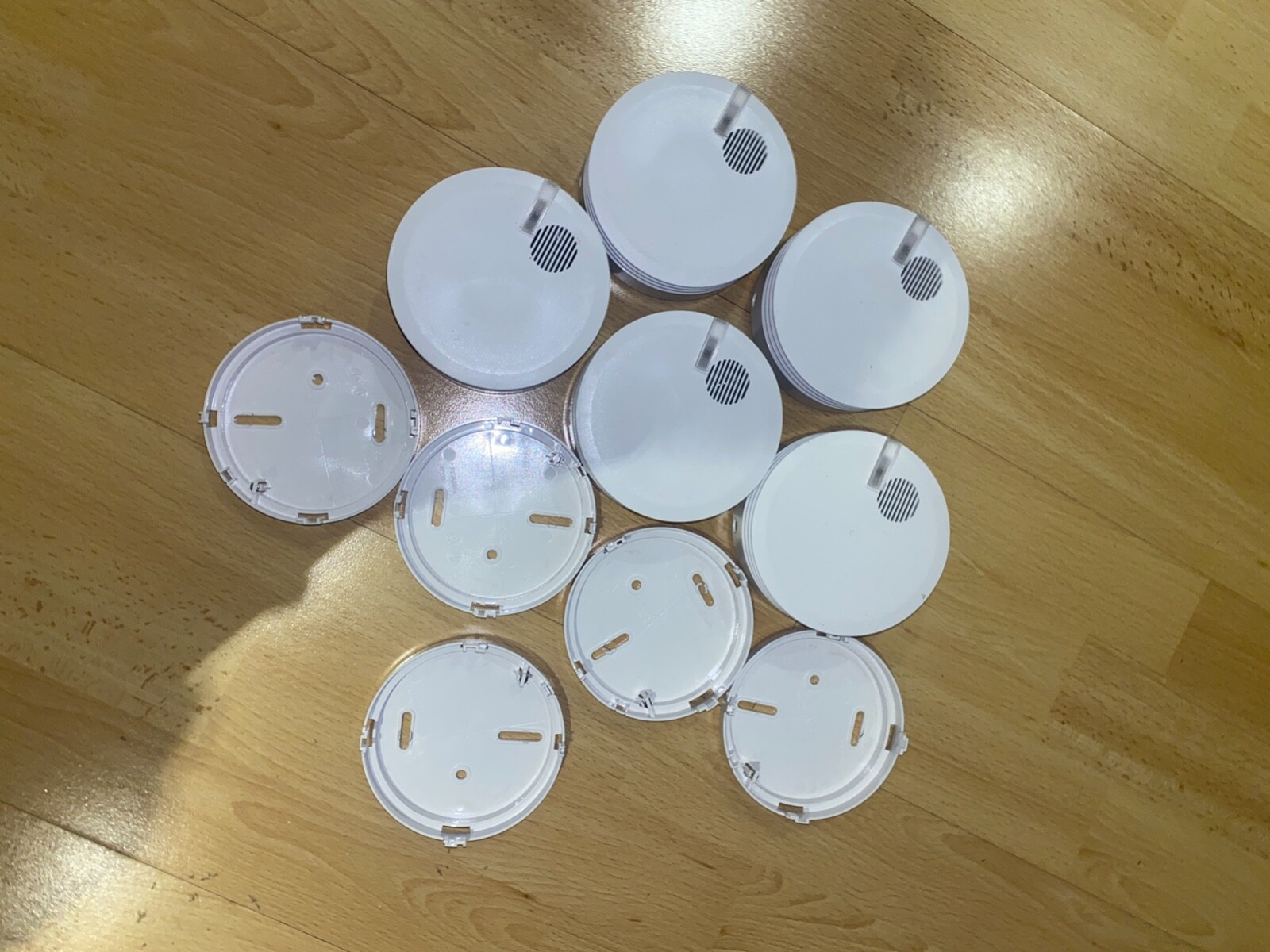 5x Hekatron Genius H-N Marken 10-Jahres Rauchwarnmelder 08-11/2030 Markenmelder