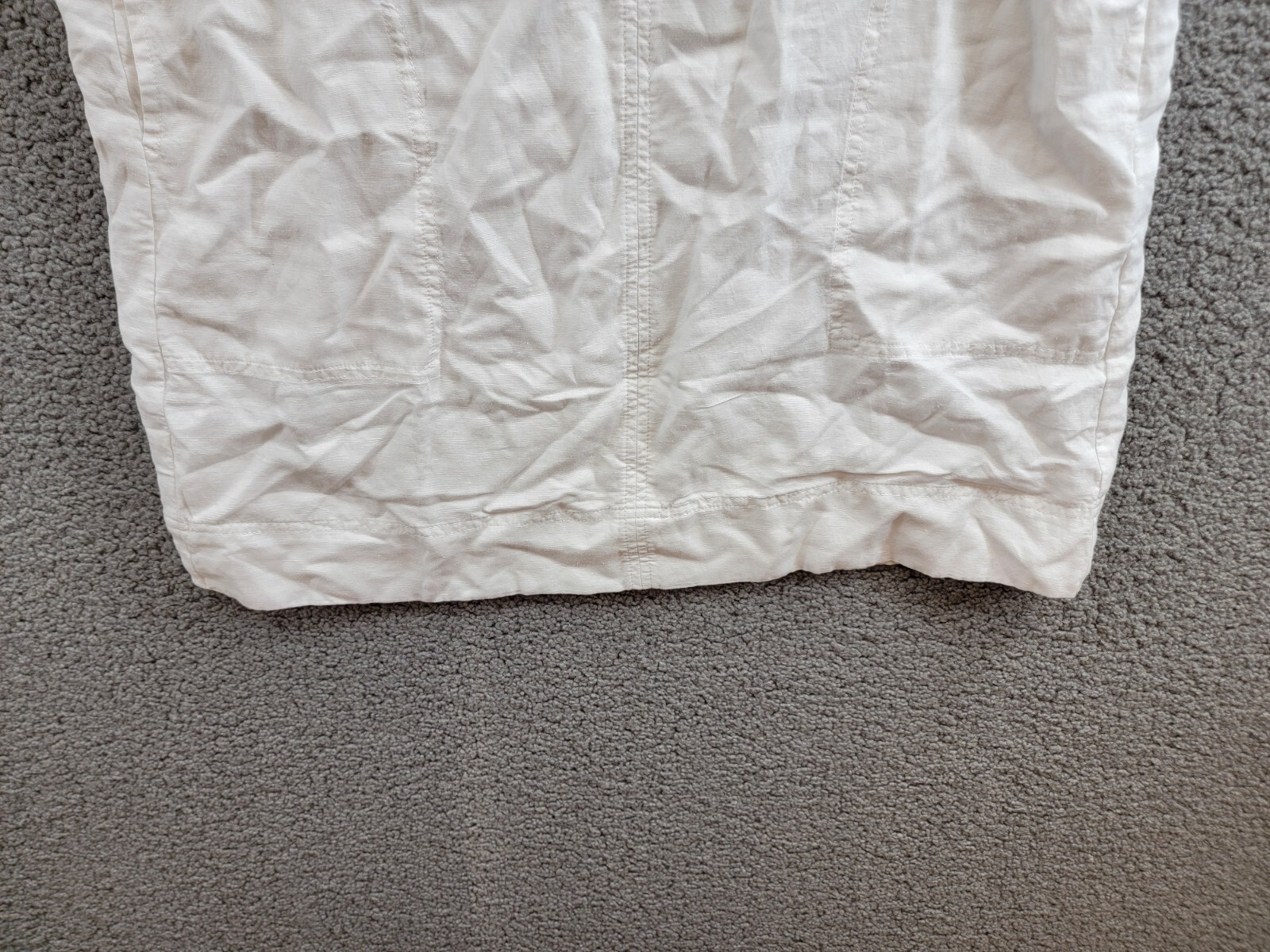 Splendid Dawson Mini Dress Women's M White V-Neck Sleeveless Pullover Style - Picture 4 of 15