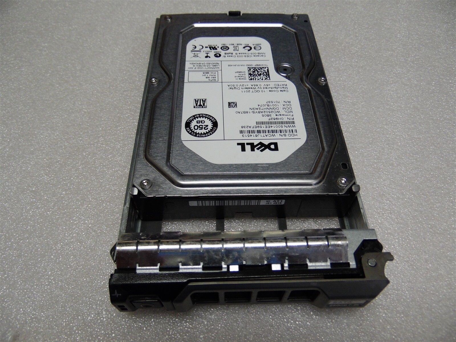 New Dell PowerEdge R610 160GB SATA 2.5/" Hard Drive 1 Year Warranty