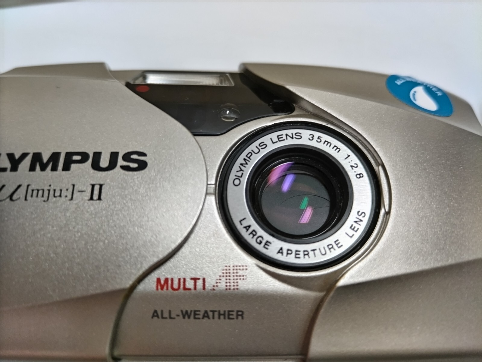 【NEAR MINT】Olympus μ mju II Point & Shoot 35mm F2.8 Film Camera From Japan 【NEAR MINT】Olympus μ mju II Point & Shoot 35mm F2.8 Film Camera From Japan