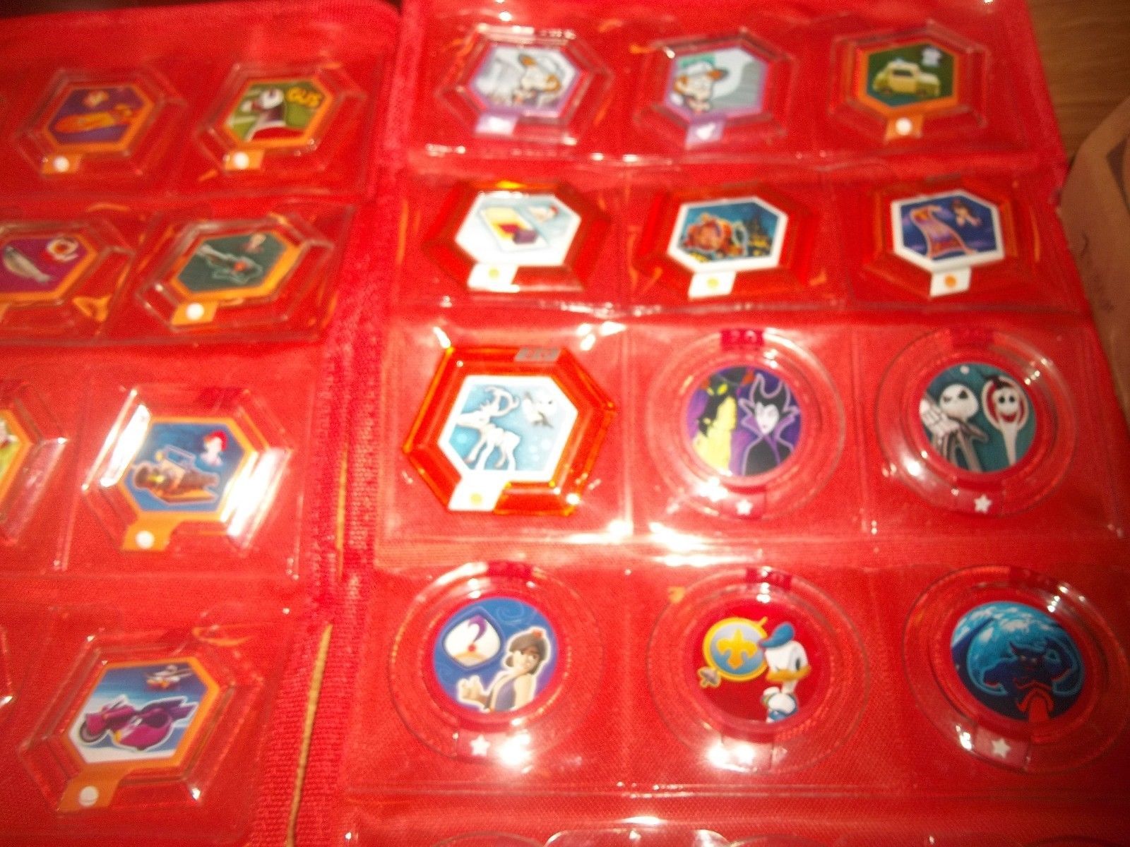 Disney Infinity Power Discs (155) Complete Serie 1-2-3 Originals Marvel 1.0 2.0