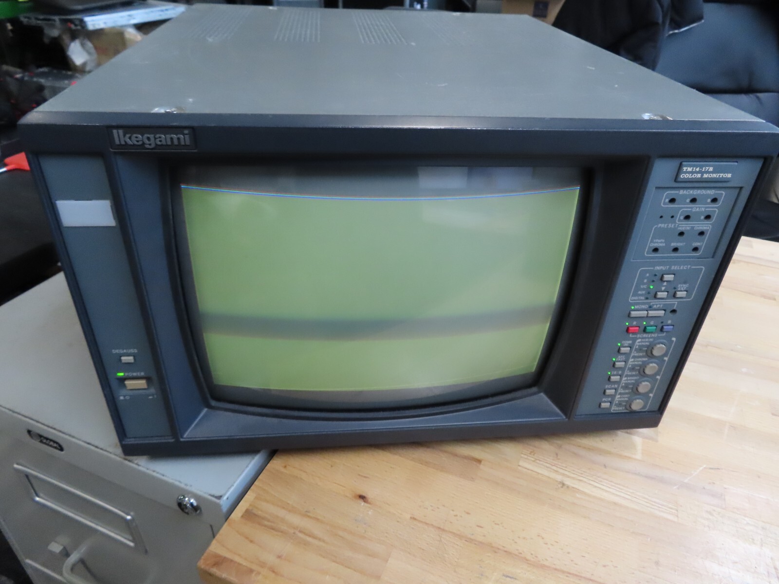 GENUINE IKEGAMI TM14-17R COLOR MONITOR | eBay GENUINE IKEGAMI TM14-17R COLOR MONITOR | eBay