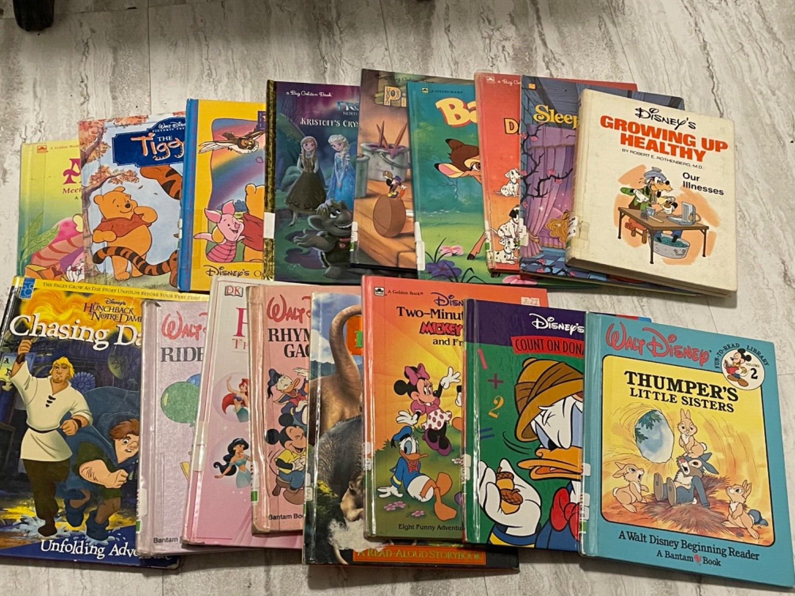 22 DISNEY LARGE HARDCOVER VINTAGE BOOKS | eBay