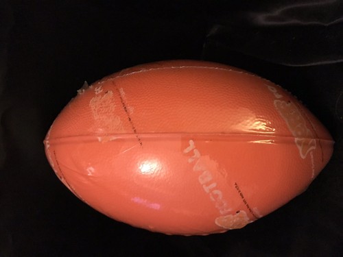1970s RARE Vintage Parker Brothers NERF Football Orange