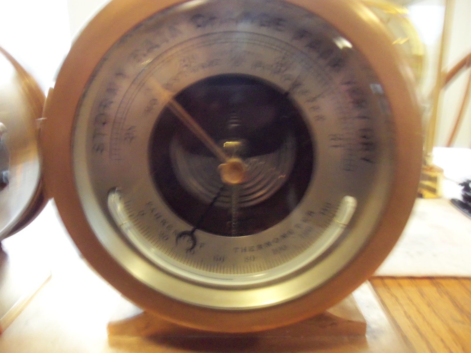 Antique Chelsea Columbus Ships Clock And Barometer