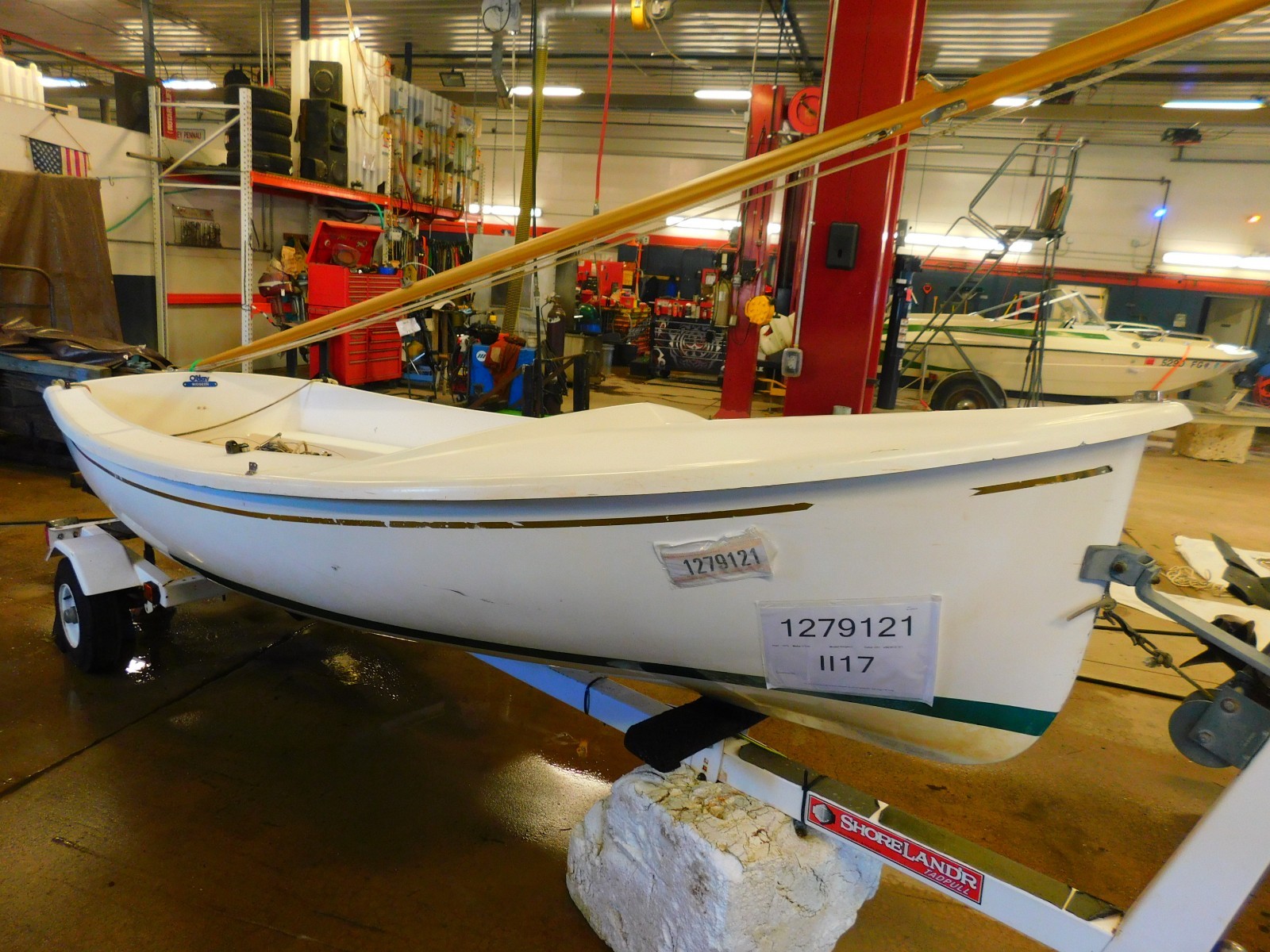 12' ODay Widgeon NO MOTOR Shoreland'r Trailer T1279121