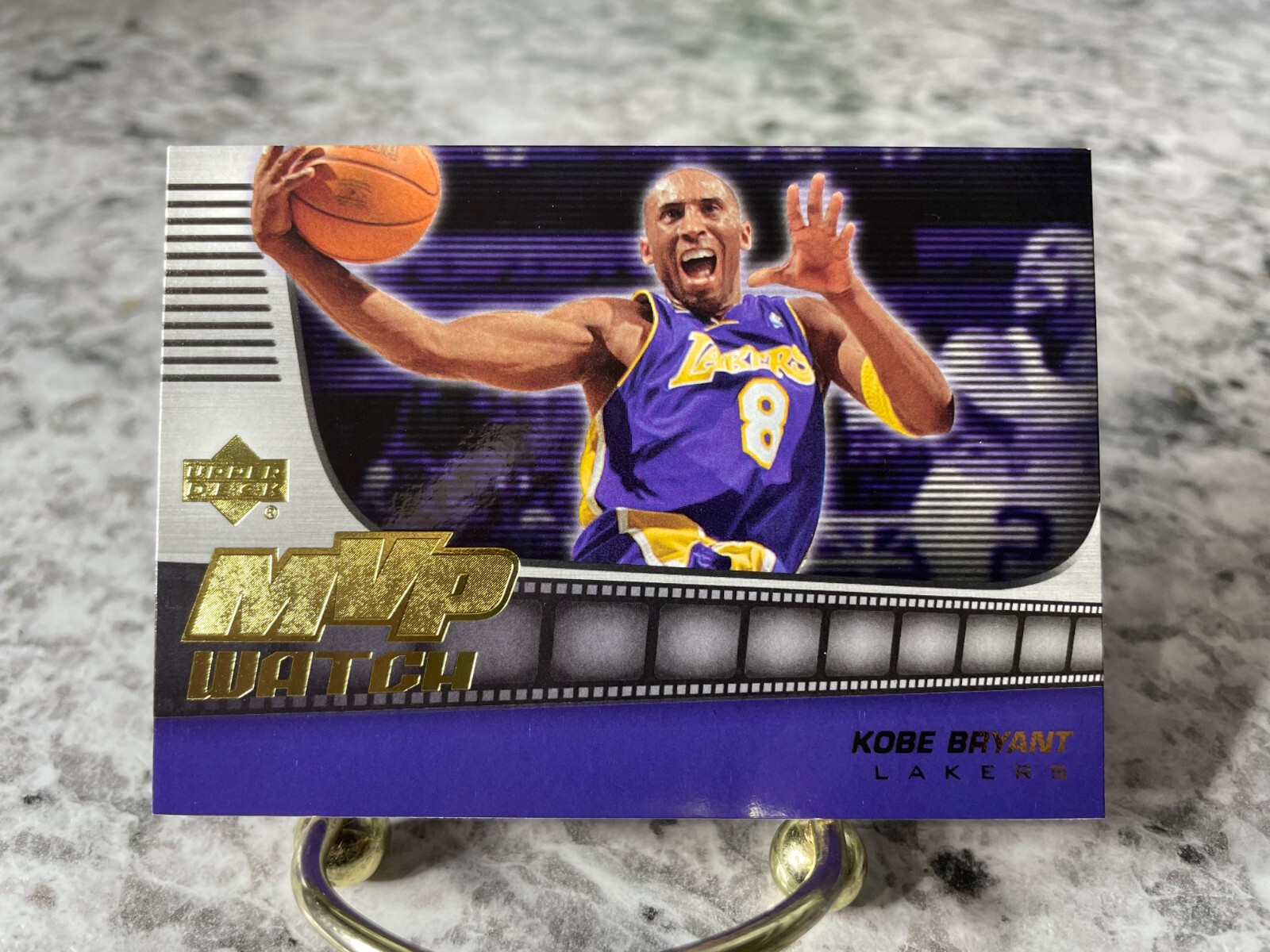 2006-07 Upper Deck KOBE BRYANT Gold Foil MVP watch Los