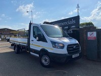 2021 FORD TRANSIT 350 2.0 TDCI 170 PREMIUM DROPSIDE L4 XLWB 110K FSH 3.5T TOWING