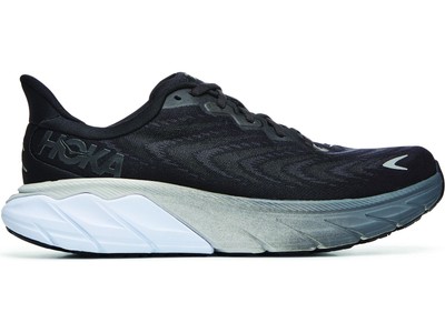 

Мужские кроссовки HOKA Arahi 6, черные/белые, ширина 11 2E США, Black/white