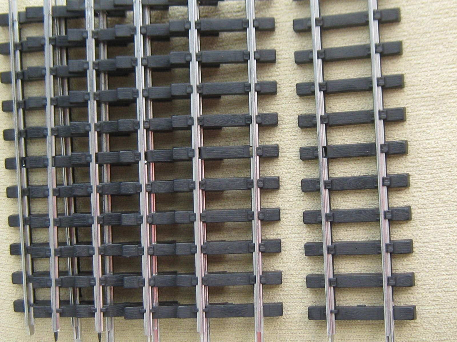 Bachmann Large 45mm Track Sections - 1 lot of 7 pcs
