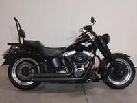2010 10 HARLEY-DAVIDSON FLSTFB FATBOY LO SPECIAL 1584 LOW CUSTOM CRUISER BLACK