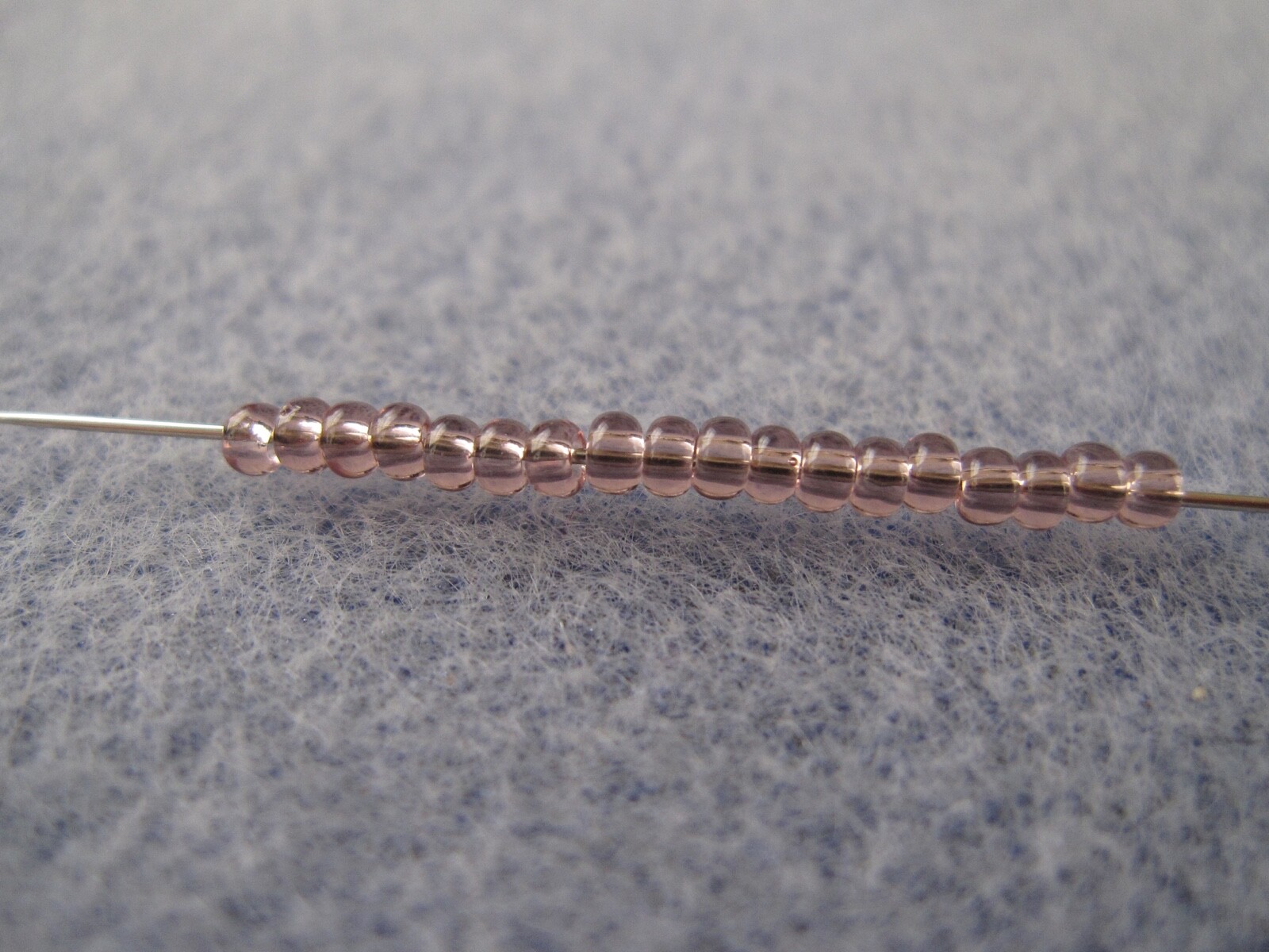 Toho Seed Beads 11/0 10g bag 6 Light Amethyst Transparent