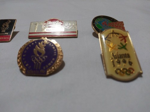 Atlanta 1996 Olympics Lot Of 6 Pins