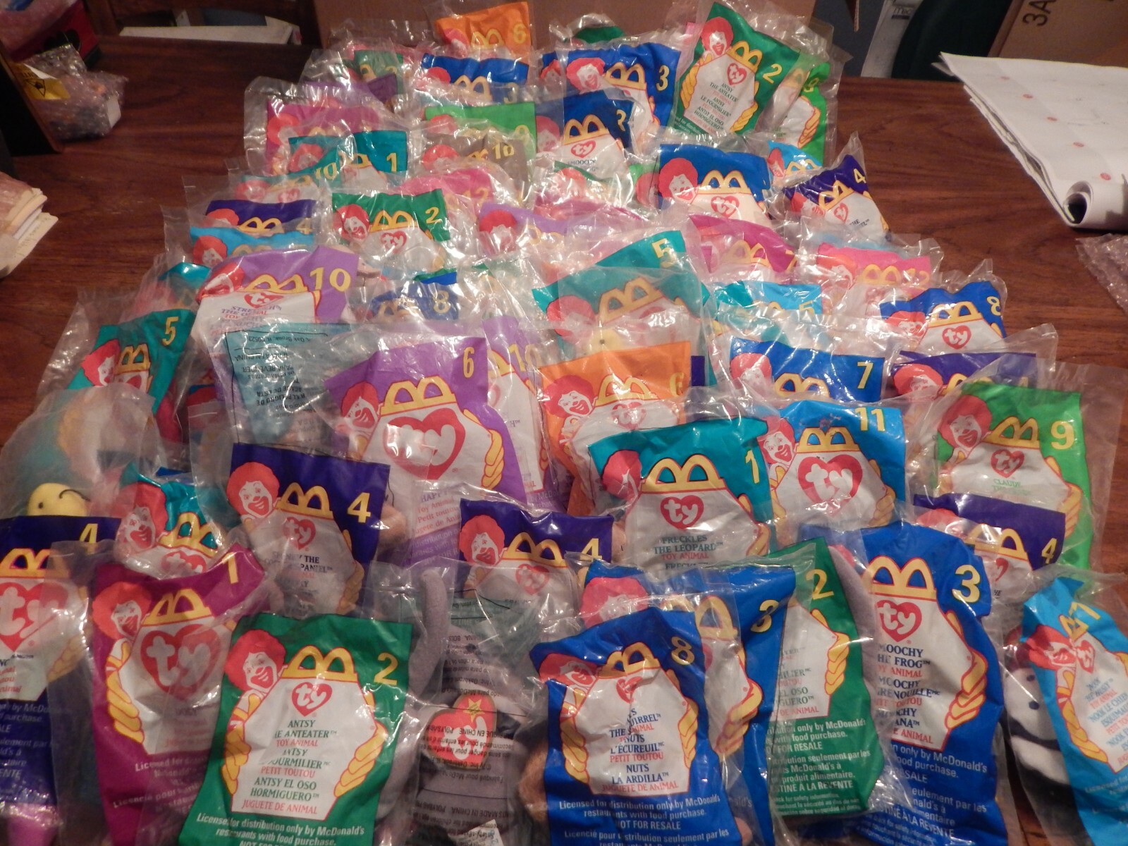 mcdonalds ty beanie babies 1999