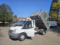 FORD TRANSIT 2.4 TDCI TIPPER CAGED TAIL LIFT OWNED BY THE CROWN 0 OWNERS NO VAT