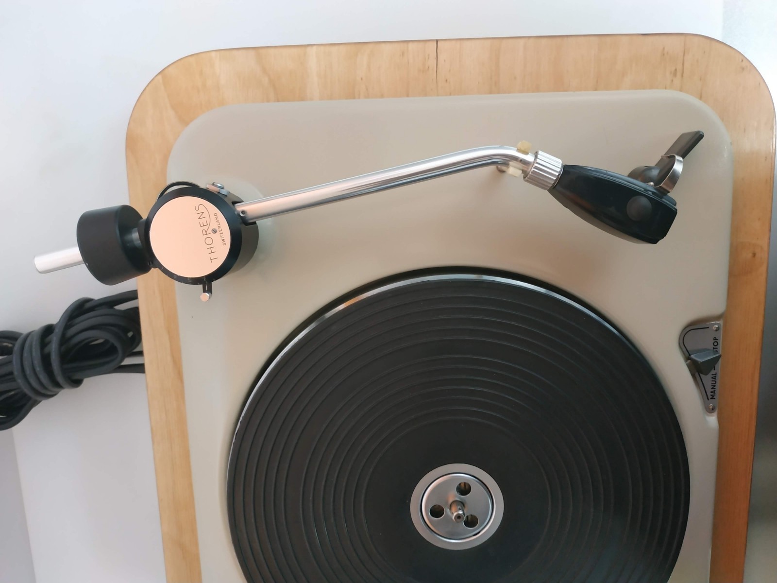 Thorenz TD-135 Turntable! Refurbished!! New Beech Wood Plinth