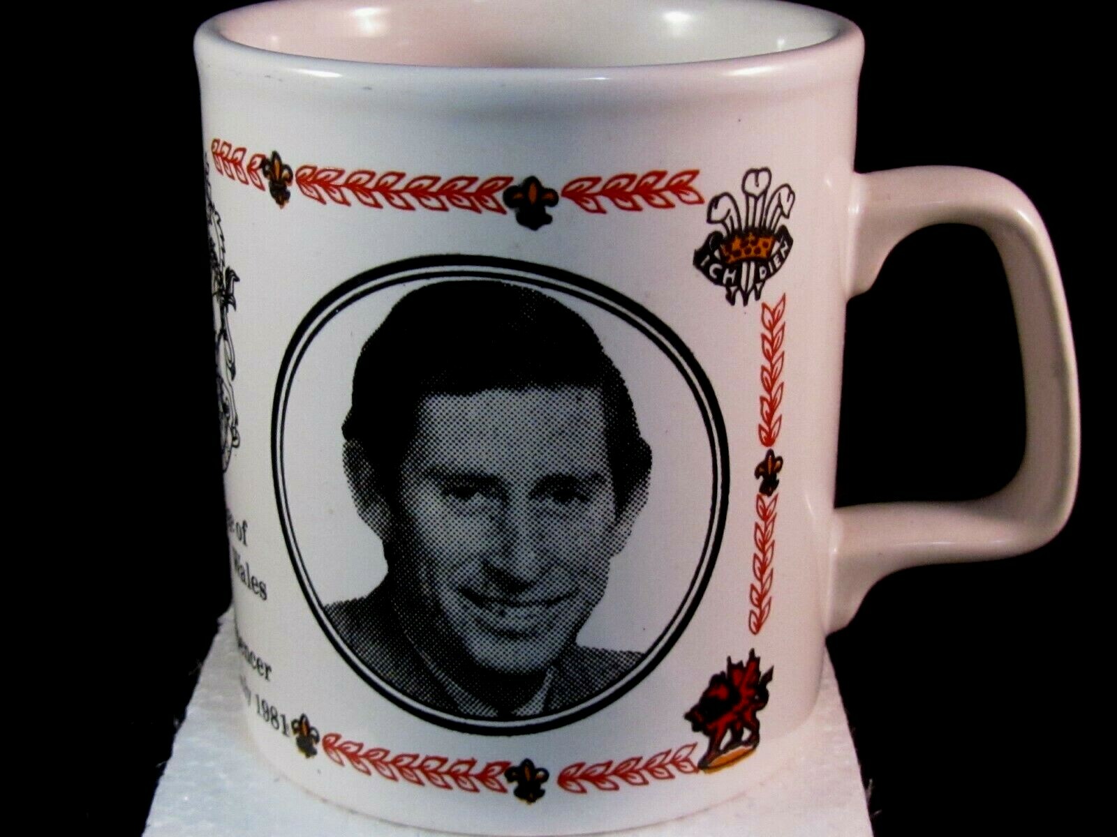 Marriage of Princess Diana & Charles Prince Of Whales Mug MADE IN ENGLAND 1981