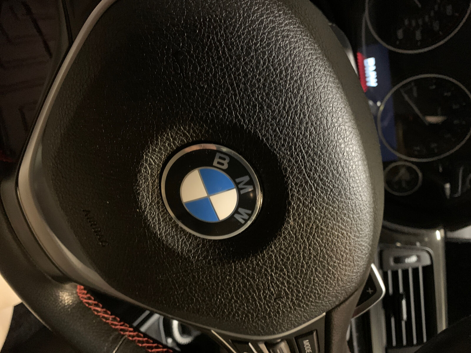 VDARK Kompatibel mit BMW Zubehör Teile Lenkrad Logo Caps
