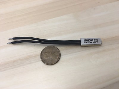 1 Piece 120ºC Thermostat switch KSD9700 240 F normally open n/o Temperature C20