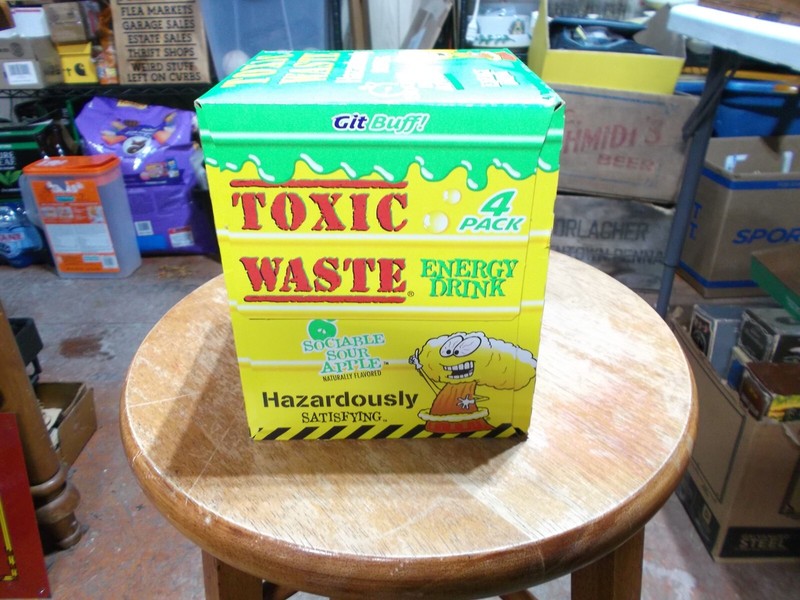 Toxic Waste Energy Drink 16oz Cans 4pk - Mythical Mango