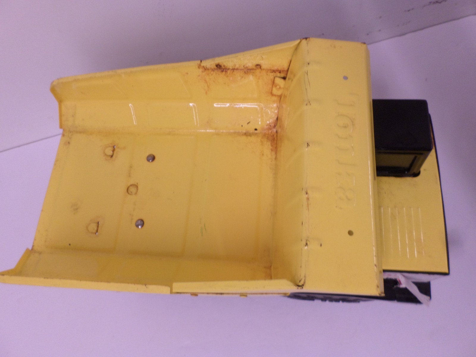 Vintage Pressed Steel Tonka # 768 Yellow Dump Truck 17