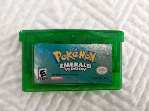 Pokemon Emerald Version~ Game Boy Ad~Authentic!~Tested, Works~w/Case~Dry Battery | eBay Pokemon Emerald Version~ Game Boy Ad~Authentic!~Tested, Works~w/Case~Dry Battery | eBay