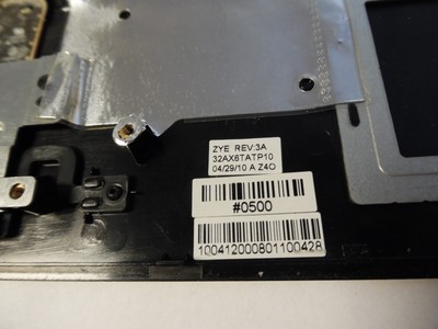 Compaq Presario CQ62-225NR Touchpad Palmrest + Speakers 32AX6TATP10 (E65-21)