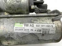 VW Polo 6R 09-14 TSI 1,2 51KW Anlasser Starter VW Polo 6R 09-14 17.12.2009 02T911023S gebraucht Vorschau 2