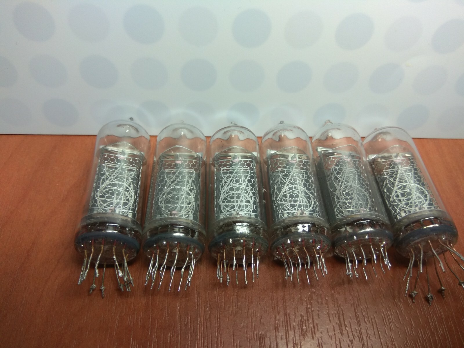 lot of 6pcs IN-14 USED NIXIE TUBES 100% GARANTY WORKING TESTED *USA warehouse*